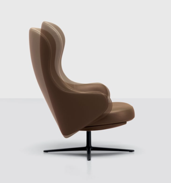 Dua Reclining Armchair & Stool - Image 3