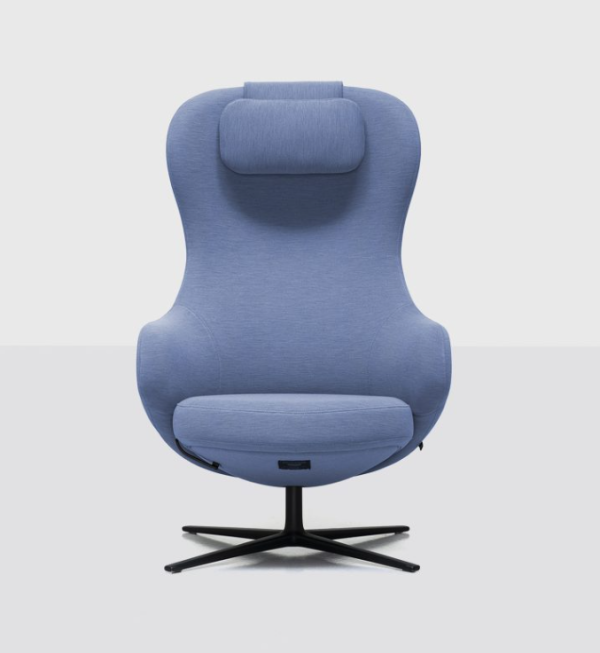 Dua Reclining Armchair & Stool - Image 4